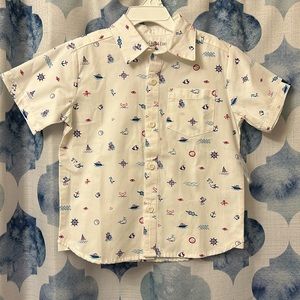 Adorable Disney cruise button down shirt